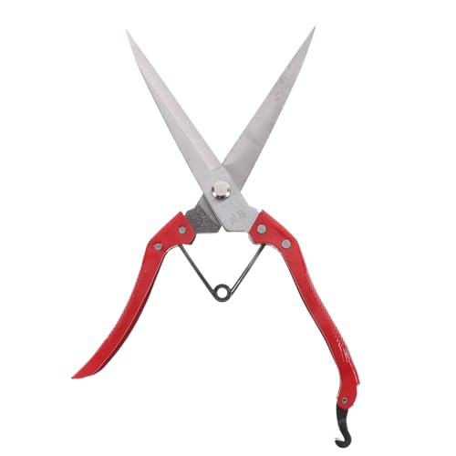 WEKADRIN Manuelle Schafschere aus Robustem Manganstahl Verschleißfest und Langlebig mit Federmechanismus für Einfache Einhandbedienung Geeignet für Schaf Feinwollpflege im Haushalt von WEKADRIN