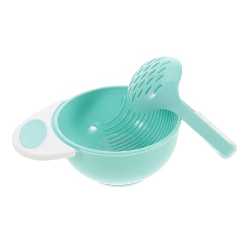 WEKADRIN Manueller Food Masher Set mit Schüsseln und Sicherem Deckel Tragbarer Beikost Zubereiter zum Pürieren von Obst und Leicht zu Reinigen für Babybrei und Kleinkindernahrung WEKADRIN Manueller Food Masher Set mit Schüsseln und Sicherem Deckel Tragbarer Beikost Zubereiter zum Pürieren von Obst und Leicht zu Reinigen für Babybrei und Kleinkindernahrung von WEKADRIN
