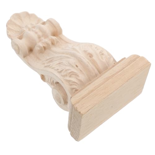 WEKADRIN Massive Holz Corbels Klassische Römische Säulen Eckblumen Verzierung Solides Holz Regalhalterung Europäischer Stil Geschnitzt Schnelle Montage für Wandregal und Kaminmantel Dekor WEKADRIN Massive Holz Corbels Klassische Römische Säulen Eckblumen Verzierung Solides Holz Regalhalterung Europäischer Stil Geschnitzt Schnelle Montage für Wandregal und Kaminmantel Dekor von WEKADRIN