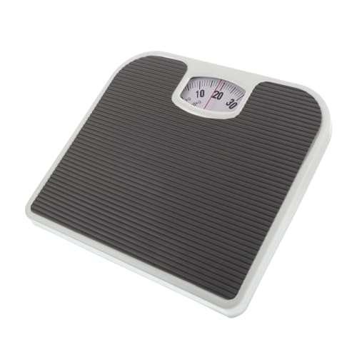 WEKADRIN Mechanische Badezimmerwaage Präzise Analoge Körpergewichtsskala für Gesundheitsüberwachung Langlebige Bauweise Design Zuverlässige Gewichtsmessung für Zuhause von WEKADRIN