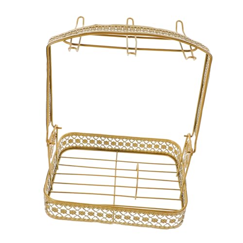 WEKADRIN Metall Kaffeetassenhalter Stabiles Eisen Material Robuster Organizer mit Tellerablage für Küche und Kaffeemug Display Rack für Geschirr Praktisch Robust WEKADRIN Metall Kaffeetassenhalter Stabiles Eisen Material Robuster Organizer mit Tellerablage für Küche und Kaffeemug Display Rack für Geschirr Praktisch Robust von WEKADRIN