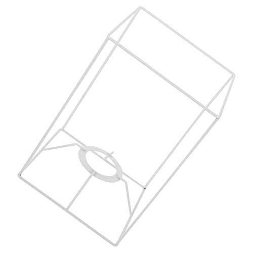 WEKADRIN Metall Lampenschirm Rahmen DIY Lampenschirm Halterung Tischlampe Rundes Robustes Gestell Höhe Vielseitig für Wohn Arbeitszimmer Geeignet von WEKADRIN