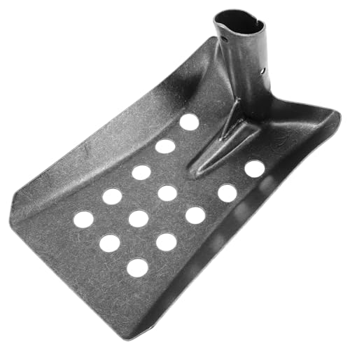 WEKADRIN Metall Schlammsieb Schaufel aus Manganstahl Robuste Drainage Reinigungsschaufel Dickes Sieb für Abflüsse und Gärten Vielseitiges Reinigungstool für Schlamm und Schmutz Langlebig von WEKADRIN