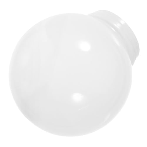 WEKADRIN Milchweißer Acryl Kugellampenschirm Sphärischer Ersatz Lampenschirm Für Pendelleuchte Outdoor Deckenlampe Lampenschutz Zubehör WEKADRIN Milchweißer Acryl Kugellampenschirm Sphärischer Ersatz Lampenschirm Für Pendelleuchte Outdoor Deckenlampe Lampenschutz Zubehör von WEKADRIN