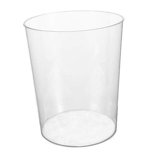 WEKADRIN Minimalistischer Abfallbehälter Transparenter Mülleimer für Schreibtisch und Zuhause Abfallkorb für Badezimmer Büro und Kinderzimmer WEKADRIN Minimalistischer Abfallbehälter Transparenter Mülleimer für Schreibtisch und Zuhause Abfallkorb für Badezimmer Büro und Kinderzimmer von WEKADRIN
