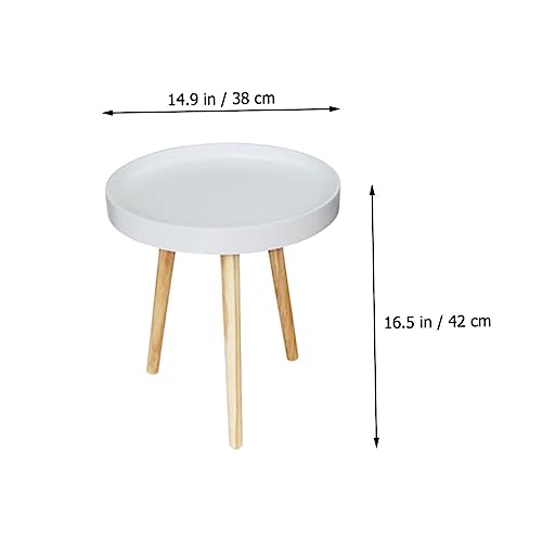 WEKADRIN Moderner Beistelltisch Weiß Nordic Sofatisch Kleiner Stauraum Kreativer Mini Tisch Kompakt Einfacher Aufbau Wohnzimmer Schlafzimmer Multifunktional WEKADRIN Moderner Beistelltisch Weiß Nordic Sofatisch Kleiner Stauraum Kreativer Mini Tisch Kompakt Einfacher Aufbau Wohnzimmer Schlafzimmer Multifunktional von WEKADRIN