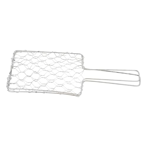 WEKADRIN Multifunktionaler Grillkorb aus Langlebigem Leichter Fischhalter mit Praktischem Griff Hitzebeständig und Tragbar für Barbecue Grillen und Picknick für Steak und Gemüse von WEKADRIN