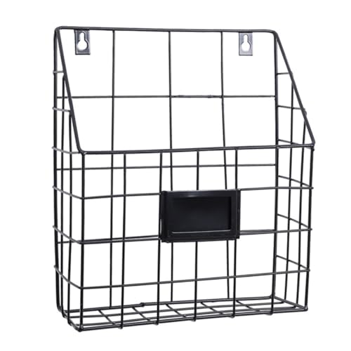 WEKADRIN Multifunktionaler Wandmagazinhalter aus Robustem Metall Platzsparend und Einfach zu Montieren Vielseitiger Organizer für Zeitschriften Akten und Handtücher in Bad Schlafzimmer und WEKADRIN Multifunktionaler Wandmagazinhalter aus Robustem Metall Platzsparend und Einfach zu Montieren Vielseitiger Organizer für Zeitschriften Akten und Handtücher in Bad Schlafzimmer und von WEKADRIN