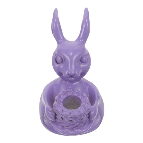 WEKADRIN Niedliche Osterhasen Finger-ringe mit Kerzenhalter Dekorative Kleine Fingerringe Pastellfarbene Hasen Design für Party Alltag und Cosplay Zierliche Schmuckringe für Ostern WEKADRIN Niedliche Osterhasen Finger-ringe mit Kerzenhalter Dekorative Kleine Fingerringe Pastellfarbene Hasen Design für Party Alltag und Cosplay Zierliche Schmuckringe für Ostern von WEKADRIN