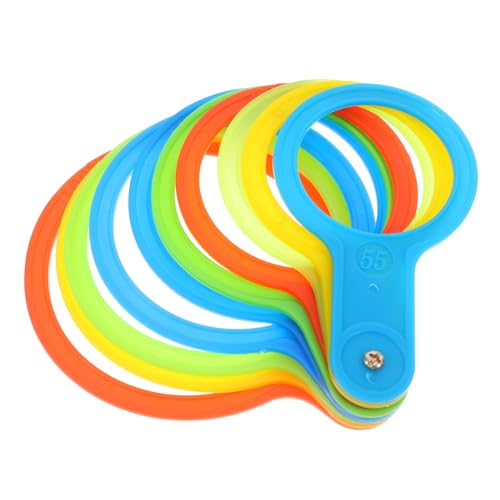 WEKADRIN Obst Größenmessring Kunststoff Messwerkzeug für Orangen Pfirsiche Äpfel Präzise Durchmesser Messlehre Tragbares Frucht Messgerät für Exakte Fruchtgrößenbestimmung WEKADRIN Obst Größenmessring Kunststoff Messwerkzeug für Orangen Pfirsiche Äpfel Präzise Durchmesser Messlehre Tragbares Frucht Messgerät für Exakte Fruchtgrößenbestimmung von WEKADRIN