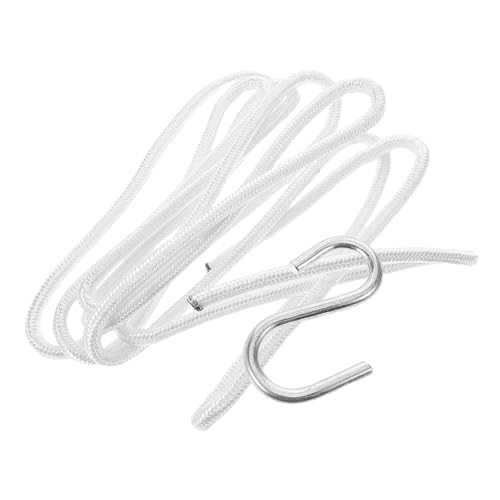 WEKADRIN Outdoor Hängesessel Gurtband mit S Haken Strapazierfähiges Baum Schaukel Seil für Hängematte Stabiles Befestigungsset für Garten und Park Einfach zu Montieren Teiliges Swing Rope von WEKADRIN