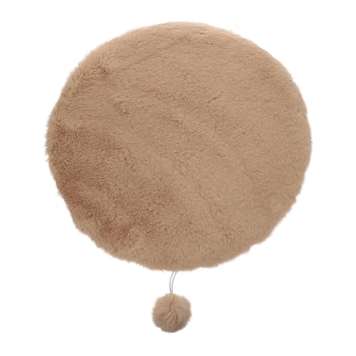 WEKADRIN Pet Warm Katzen Schlafkissen Rund Flauschiges Kuschelkissen aus Weiche rutschfeste Katzenmatte für Winter Haustier Schlafunterlage für Zuhause Auto Körbchen WEKADRIN Pet Warm Katzen Schlafkissen Rund Flauschiges Kuschelkissen aus Weiche rutschfeste Katzenmatte für Winter Haustier Schlafunterlage für Zuhause Auto Körbchen von WEKADRIN