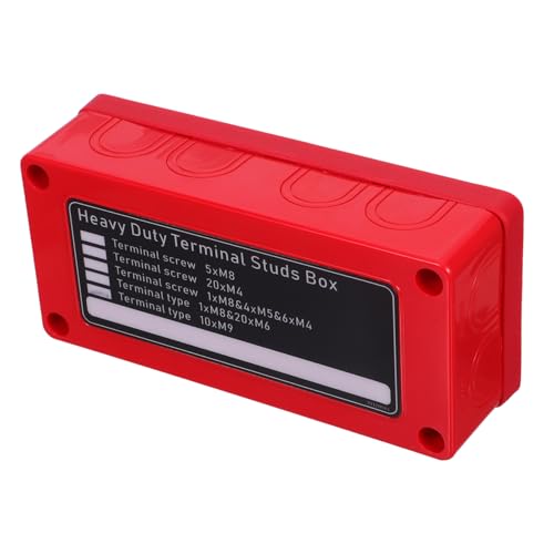 WEKADRIN Power Distribution Block Bus Bar mit Schutzabdeckung Positionen Verteilerbox für Automotive Wetterfeste Batterie Verbindungsklemme für Wohnmobil Lkw Boot Zuverlässige WEKADRIN Power Distribution Block Bus Bar mit Schutzabdeckung Positionen Verteilerbox für Automotive Wetterfeste Batterie Verbindungsklemme für Wohnmobil Lkw Boot Zuverlässige von WEKADRIN
