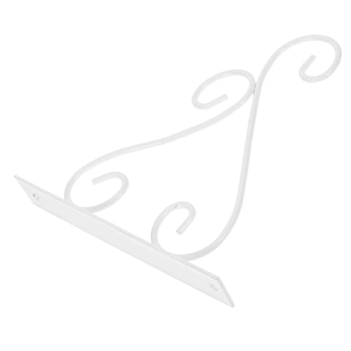 WEKADRIN Retro Weißer Schmiedeeiserner Wandhaken mit Schrauben Kleiner Vintage Aufhänger für Garten Balkon Küche Laternen Blumenampeln Kerzenhalter Multifunktionaler Outdoor Deko Halter WEKADRIN Retro Weißer Schmiedeeiserner Wandhaken mit Schrauben Kleiner Vintage Aufhänger für Garten Balkon Küche Laternen Blumenampeln Kerzenhalter Multifunktionaler Outdoor Deko Halter von WEKADRIN