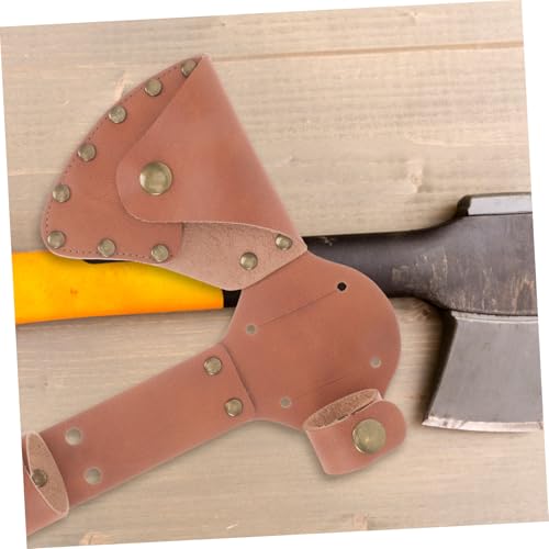 WEKADRIN Robuste Schutzhülle für Axt Kopf Outdoor Camping Beilschutz aus dickem Material Leicht und Tragbar für Wandern Jagd Grillen Teilig von WEKADRIN