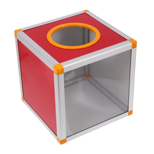 WEKADRIN Rote Würfel losbox aus Aluminiumlegierung und MDF Robustes Design Großer Innenraum Schnell Montierbar Vielseitig für Spenden Abstimmungen Partys und Vorschläge WEKADRIN Rote Würfel losbox aus Aluminiumlegierung und MDF Robustes Design Großer Innenraum Schnell Montierbar Vielseitig für Spenden Abstimmungen Partys und Vorschläge von WEKADRIN