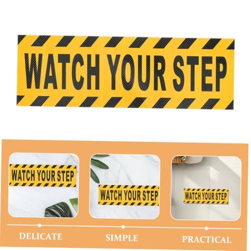 WEKADRIN Rutschfeste Warnaufkleber Schwarz gelb Wetterfeste Bodenmarkierung mit Starkem Kleber UV beständig Leicht Anbringbar für Büro Treppen Nasse Böden Arbeitsschutz WEKADRIN Rutschfeste Warnaufkleber Schwarz gelb Wetterfeste Bodenmarkierung mit Starkem Kleber UV beständig Leicht Anbringbar für Büro Treppen Nasse Böden Arbeitsschutz von WEKADRIN