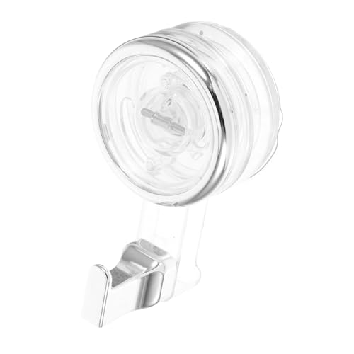 WEKADRIN Saugnapf Wandhaken Kunststoff ohne Bohren Schnellmontage Abnehmbar für Fliesen Glas Bad Küche Vielseitig für Kleidung Handtücher und Küchenutensilien Transparent WEKADRIN Saugnapf Wandhaken Kunststoff ohne Bohren Schnellmontage Abnehmbar für Fliesen Glas Bad Küche Vielseitig für Kleidung Handtücher und Küchenutensilien Transparent von WEKADRIN