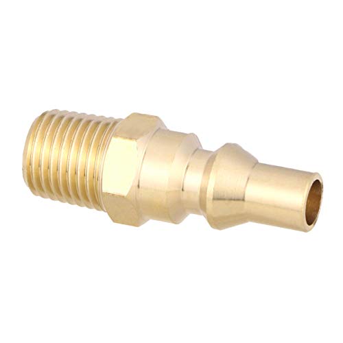 WEKADRIN Schnellkupplung Adapter Absperranschluss für Gasgrill Campingkocher und Heizgeräte Niederdruck Verbindung mit Sicherheitsabsperrventil für Propansysteme von WEKADRIN