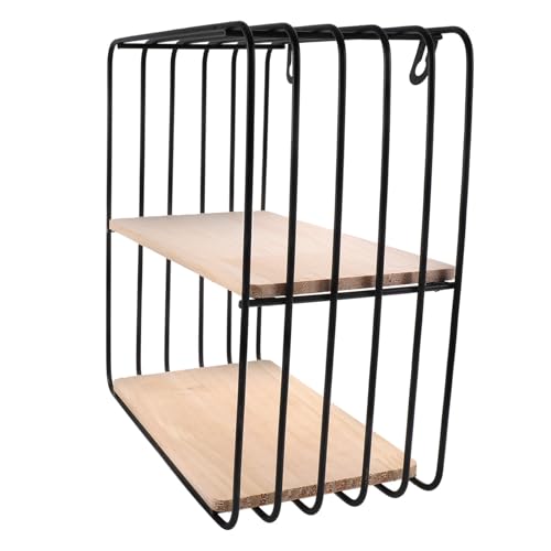 WEKADRIN Schweberegal Wandregal Multifunktional mit Großem Stauraum Dekoratives Wandboard für Wohnzimmer Schlafzimmer und Küche von WEKADRIN
