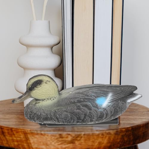 WEKADRIN Schwimmende Realistische Entenfigur aus Langlebigem Eva Wetterfeste Gartendeko für Teich Außenbereich und Jagdzubehör Detailreiche Landschaftsdekoration von WEKADRIN