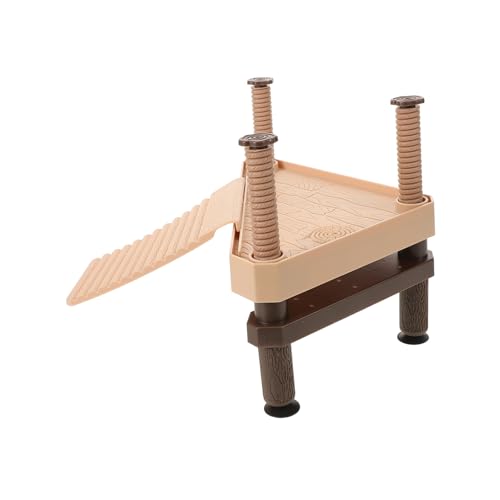 WEKADRIN Schwimmende Schildkrötenplattform aus Stabilem Material mit Rampe Multifunktionales Sonnenbad und Ruheplatz für Terrarien und Aquarien Geeignet für Wasserschildkröten und von WEKADRIN