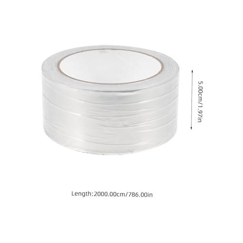 WEKADRIN Selbstklebendes Aluminiumfolie Klebeband Dicke Hitzebeständig Wärmeisolierend Elektrisch Leitfähig Für Abdichtung Schutz und Drahtbefestigung WEKADRIN Selbstklebendes Aluminiumfolie Klebeband Dicke Hitzebeständig Wärmeisolierend Elektrisch Leitfähig Für Abdichtung Schutz und Drahtbefestigung von WEKADRIN