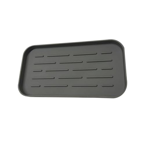 WEKADRIN Silikon Abtropfmatte mit Tiefen Rillen Große Spülmatte für Küchenspüle Rutschfestes Drainage tablett Vielseitiger Organizer für Schwämme Seifenhalter und Küchenzubehör WEKADRIN Silikon Abtropfmatte mit Tiefen Rillen Große Spülmatte für Küchenspüle Rutschfestes Drainage tablett Vielseitiger Organizer für Schwämme Seifenhalter und Küchenzubehör von WEKADRIN
