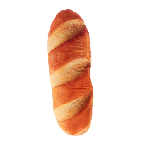 WEKADRIN Simulation Toast Kissen Lang Plüsch Sofakissen Kuschelig Niedlich Food Pillow Lustiges Dekokissen für Wohnräume von WEKADRIN