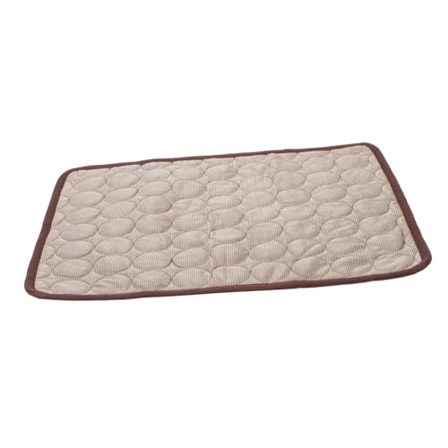 WEKADRIN Sommerliche Kühlmatte für Hunde Katzen Atmungsaktive Glatte Pet Pad Faltbar Vielseitig Einsetzbar für Haustierbett Transportbox Sofa S Kaffee WEKADRIN Sommerliche Kühlmatte für Hunde Katzen Atmungsaktive Glatte Pet Pad Faltbar Vielseitig Einsetzbar für Haustierbett Transportbox Sofa S Kaffee von WEKADRIN