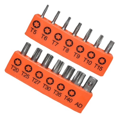 WEKADRIN Teiliges Sicherheits Bit aus Legierungsstahl Adapter Verschleißfest Präzise Tamper Geeignet für Schraubendreher Bohrmaschinen Elektroinstallation Reparatur von Autos und von WEKADRIN