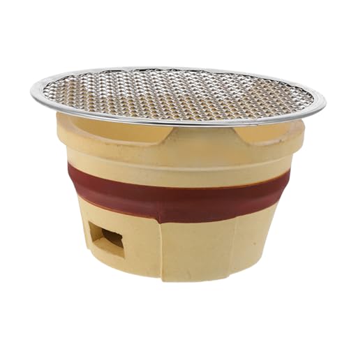 WEKADRIN Tragbarer Holzkohlegrill aus Langlebiger Outdoor Barbecue Ofen Hitzebeständig und Leicht für Camping Garten und Picknick Grillrost für Mobiles Grillen WEKADRIN Tragbarer Holzkohlegrill aus Langlebiger Outdoor Barbecue Ofen Hitzebeständig und Leicht für Camping Garten und Picknick Grillrost für Mobiles Grillen von WEKADRIN