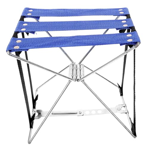 WEKADRIN Tragbarer Klapphocker für Erwachsene Leichter Campingstuhl mit Stabilem Metallgestell Klappbarer Outdoor sitzhocker für Angeln Picknick und Reisen Platzsparend und Vielseitig WEKADRIN Tragbarer Klapphocker für Erwachsene Leichter Campingstuhl mit Stabilem Metallgestell Klappbarer Outdoor sitzhocker für Angeln Picknick und Reisen Platzsparend und Vielseitig von WEKADRIN