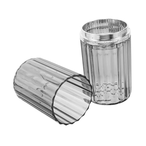 WEKADRIN Tragbares Zahnbürstenetui mit Abnehmbarem Organizer Kompakt und Platzsparend aus Langlebigem Pet für Reisen Camping und Geschäftsreisen Inklusive Mundspülbecher Modernes Design WEKADRIN Tragbares Zahnbürstenetui mit Abnehmbarem Organizer Kompakt und Platzsparend aus Langlebigem Pet für Reisen Camping und Geschäftsreisen Inklusive Mundspülbecher Modernes Design von WEKADRIN