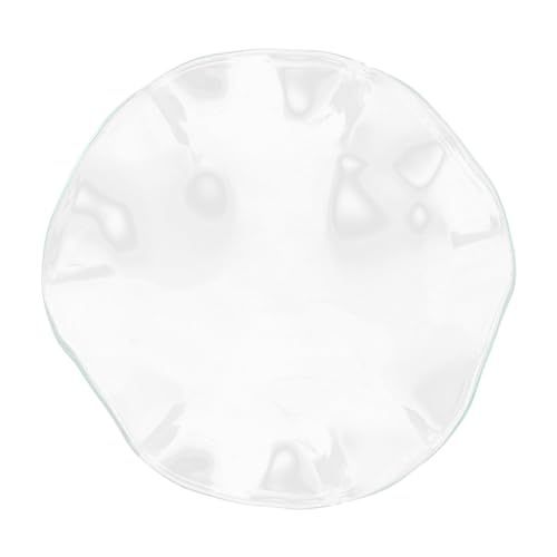 WEKADRIN Transparente Wellen Glasschale für Aromatherapie Heizgerät Hitzebeständig Vielseitig als Duftöl und Wachsschmelzschale Wiederverwendbar Stilvolles Design für Aromalampe und Öl von WEKADRIN