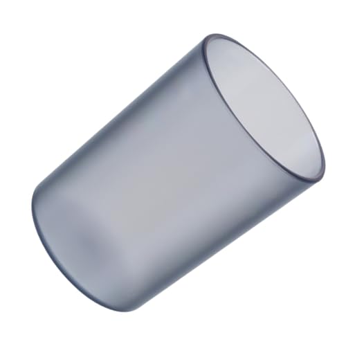 WEKADRIN Transparenter Zahnbürstenbecher aus Hochwertigem rutschfest und Strapazierfähig Vielseitig Einsetzbar als Trink und Zahnputzbecher für Erwachsene und Modernes Design in von WEKADRIN