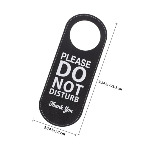WEKADRIN Türschild Bitte nicht Stören und Bitte Klopfen Doppelseitig für Hotel Büro Praxis Privatsphäre und Öffentliche Räume Geeignet für Türgriffe Hochwertiges Schlichtes Design WEKADRIN Türschild Bitte nicht Stören und Bitte Klopfen Doppelseitig für Hotel Büro Praxis Privatsphäre und Öffentliche Räume Geeignet für Türgriffe Hochwertiges Schlichtes Design von WEKADRIN