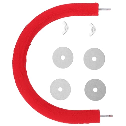 WEKADRIN U Förmiger Papageien Kletterstand aus Sicherem Material Vogel Kauspielzeug für Wellensittiche Sittiche und Papageien Fördert Balance Koordination Einfache Installation Geeignet von WEKADRIN