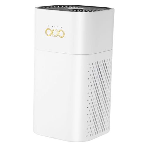 WEKADRIN USB Mini für Zuhause Büro Schlafzimmer Leiser Tischfilter gegen Rauch Staub Tierhaare Einstellbar Tragbar Kompakt Weiß WEKADRIN USB Mini für Zuhause Büro Schlafzimmer Leiser Tischfilter gegen Rauch Staub Tierhaare Einstellbar Tragbar Kompakt Weiß von WEKADRIN
