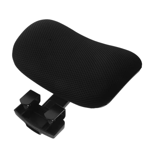 WEKADRIN Verstellbare Kopfstütze Bürostuhl Zubehör Nackenkissen für Computer Gaming stühle Bohrfrei Schwarz Klemmhalter Ergonomisch für Arbeitszimmer und Homeoffice von WEKADRIN