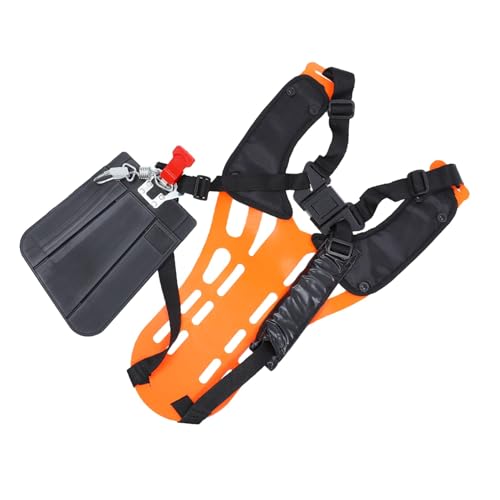 WEKADRIN Verstellbarer Doppel Schulter Cropper Schultergurt mit Stabilem Edelstahl für Rasentrimmer und Rasenmäher Komfortabler Tragegurt zur Druckentlastung WEKADRIN Verstellbarer Doppel Schulter Cropper Schultergurt mit Stabilem Edelstahl für Rasentrimmer und Rasenmäher Komfortabler Tragegurt zur Druckentlastung von WEKADRIN