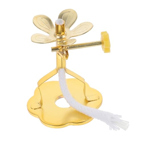 WEKADRIN Verstellbarer Öllampen dochtständer aus Langlebiger Legierung Stabiler Dochthalter für Buddhistische Tempel und Heimgebrauch Sicherer Dochtstützpunkt Elegantes Design Kleine WEKADRIN Verstellbarer Öllampen dochtständer aus Langlebiger Legierung Stabiler Dochthalter für Buddhistische Tempel und Heimgebrauch Sicherer Dochtstützpunkt Elegantes Design Kleine von WEKADRIN