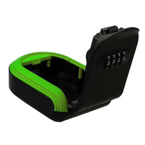 WEKADRIN Wandmontierter mit Grün Witterungsbeständig Wiederverstellbarer Sicherheitscode Robuster Schlüsselbox für Haus Garage Büro und Schule von WEKADRIN