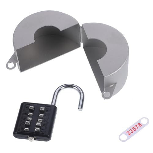 WEKADRIN Wasserhahn Schutzabdeckung mit Schloss aus Robustem Material Wetterfestes Außenwasserhahn Schloss für Garten Einfache Befestigung ohne Werkzeug Langlebiger Diebstahlschutz für WEKADRIN Wasserhahn Schutzabdeckung mit Schloss aus Robustem Material Wetterfestes Außenwasserhahn Schloss für Garten Einfache Befestigung ohne Werkzeug Langlebiger Diebstahlschutz für von WEKADRIN