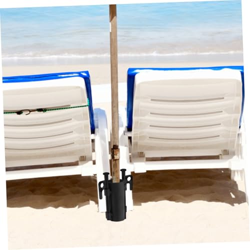 WEKADRIN Zeltstangenhalter mit Fixierrohr und Erdankern Wetterfester Awning Pole Stand für Camping Outdoor Zelt Sonnenschutz Stabiler Halter für Markise und Pavillon von WEKADRIN