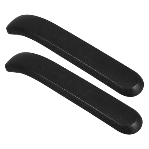 WEKAMOS 1 Paar Ergonomische Armlehnenpolster aus Kunststoff für Bürostühle Verbesserte Unterstützung und Komfort für Schreibtischstühle Einfache Installation Langlebig und Bequem von WEKAMOS