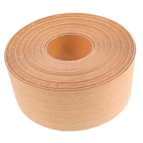 WEKAMOS 1 Rolle Kraftpapier Klebeband Hochviskos Beschreibbar für Verpackung Umzug Versand und Geschenkverpackungen von WEKAMOS