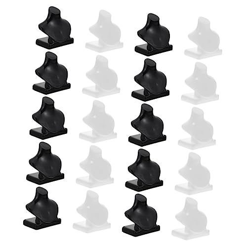 WEKAMOS 1 Satz Mini-halskettenhalter Winzig Kommode Schmuckhalter Mini-unterstützung Inhaber Puppe Unterstützung Für Simulationsschmuck Schmuckstand Plastik 20 Stück WEKAMOS 1 Satz Mini-halskettenhalter Winzig Kommode Schmuckhalter Mini-unterstützung Inhaber Puppe Unterstützung Für Simulationsschmuck Schmuckstand Plastik 20 Stück von WEKAMOS