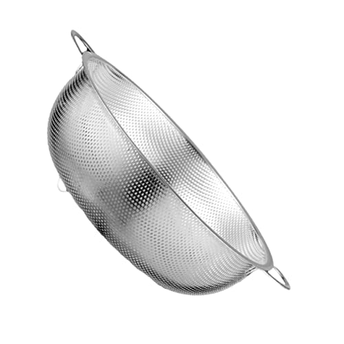 WEKAMOS 1 Stück Abtropfkorb Vielseitiger Küchensieb für Obst Gemüse und Reis Rostfrei mit Dickem Design für Effizientes Entwässern WEKAMOS 1 Stück Abtropfkorb Vielseitiger Küchensieb für Obst Gemüse und Reis Rostfrei mit Dickem Design für Effizientes Entwässern von WEKAMOS