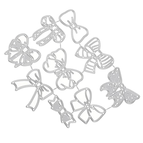WEKAMOS 1 Stück Bowknot Stanzschablone Carbonstahl DIY Schneideform für Papier für Scrapbooking Basteln Karten und Embossing WEKAMOS 1 Stück Bowknot Stanzschablone Carbonstahl DIY Schneideform für Papier für Scrapbooking Basteln Karten und Embossing von WEKAMOS